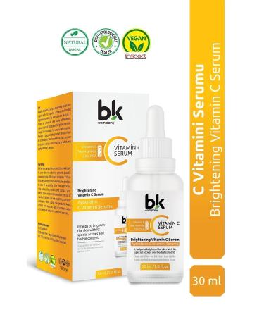BK COMPANY Vitamin C Bright Super Brightening Tone Equalizing Serum 30ml (3.5% VITAMIN C NIACINAMIDE ZINC PCA)
