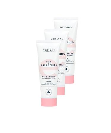 Oriflame Glow Essentials E & B3 Vitamin Face Cream Set of 3