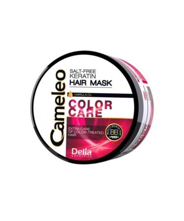 Delia Cameleo Bb Keratin Hair Mask Revitalizing 200ml.(Hand Cleaning Gel is a Gift)