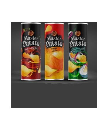 Master Potato 160gr X 3 All Varieties