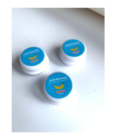 DFCOSMETICS Silk Eyelash Remover Cream Remover Does Not Burn Eyes Fruit Scented 5 gr