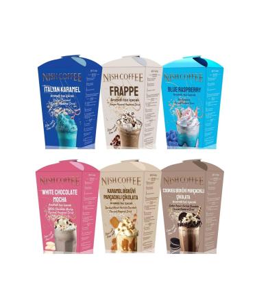 Nish Coffee Nish Flavored Powder Drink 6x250 Gr