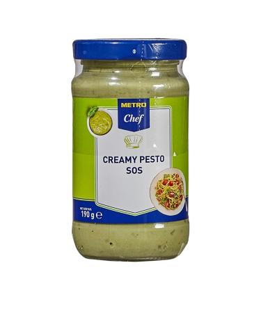 Metro Chef Creamy Pesto Sauce - 190 G Creamy Pesto Sauce Pesto Sauce - Des Biens
