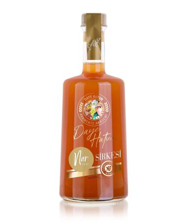 DAYE HATUN Hejaz Pomegranate Vinegar / Pomegranate Vinegar (Natural Fermented Live Vinegar / Nat. Ferm./500 Ml)