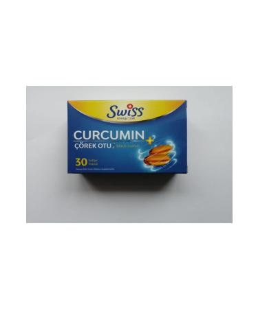 SWISS Pastille-Curcumin Black Cumin 30 Capsules