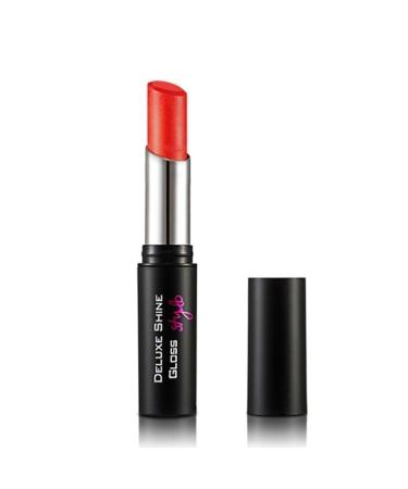 Flormar Lipstick - Deluxe Shine Gloss Stylo Red Orange 8690604209538