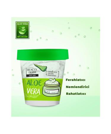 BEAUTY DERM Shower Gel Aloevera Body Peeling 190 ml Scrub Peeling