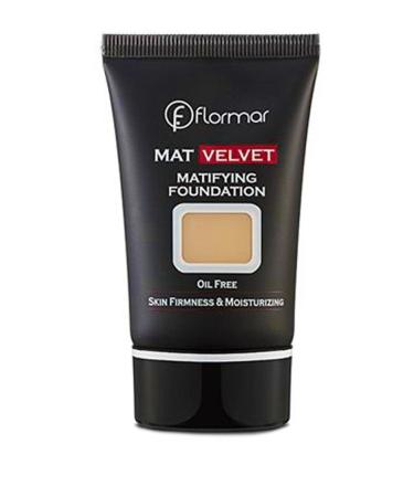 Flormar Foundation Matte Velvet Foundation Coffee V210 8690604130610