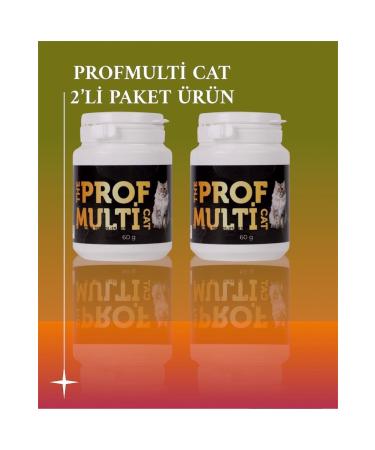 THEPROFMULTI Profmulti Cat Multivitamin Specially Formulated by Veterinary Professors for Cats 2 Pieces
