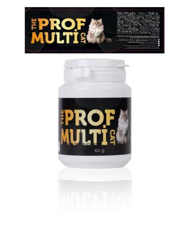 THEPROFMULTI Profmulti Cat Multivitamin Specially Formulated by Veterinary Professors for Cats 60 gr - Buy Online on GoSupps.com