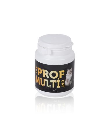 THEPROFMULTI Profmulti Cat Multivitamin Specially Formulated by Veterinary Professors for Cats 60 gr - Buy Online on GoSupps.com