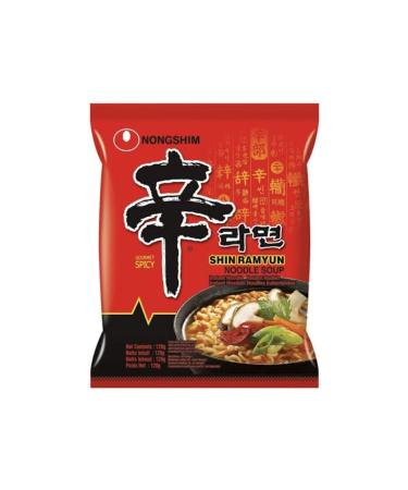 samyang Nongshim Shin Ramyun Noodle Soup 120g