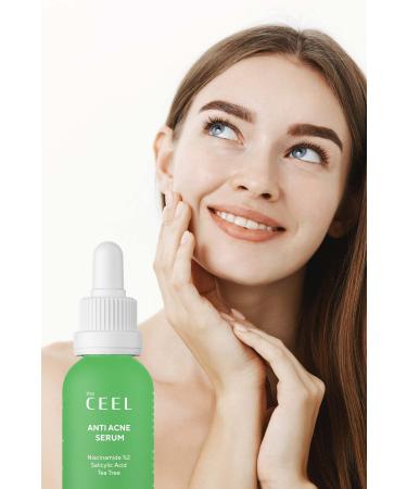 The Ceel Anti-Acne and Acne Pore Tightening Skin Serum Salicylic Acid Tea Tree and Geranium 30 ML - Buy Online on GoSupps.com