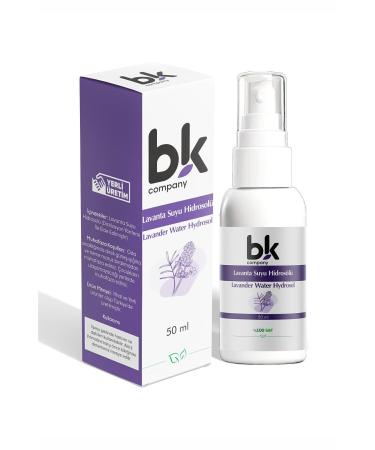 BK COMPANY Lavender Water 0 Natural And Pure Refreshing And Nourishing Effective Tonic 50 ml