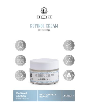 1920 Cellule Premium Cosmetics Cellule 1920 Retinol Cream - Retinol Cream - Anti-Wrinkle Salmon DNA & Allantoin & Panthenol