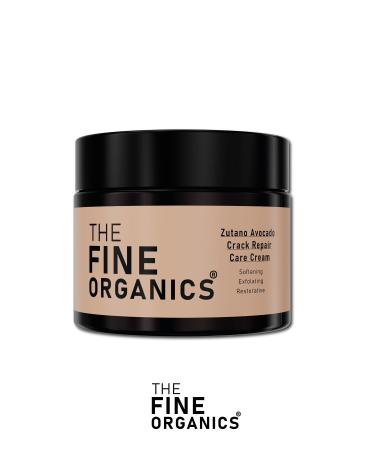 THE FINE ORGANICS Foot and Heel Crack Cream Nourishing Repairing Zutana Avocado Extract 100ml - Buy Online on GoSupps.com