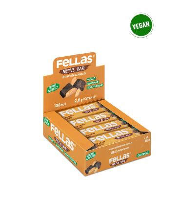 Fellas Fruit Bar - Peanut and Cocoa 35g x 12 Pieces