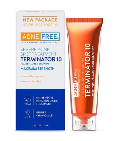 Acne Free Terminator 10 Anti-Acne Care Cream 30ML