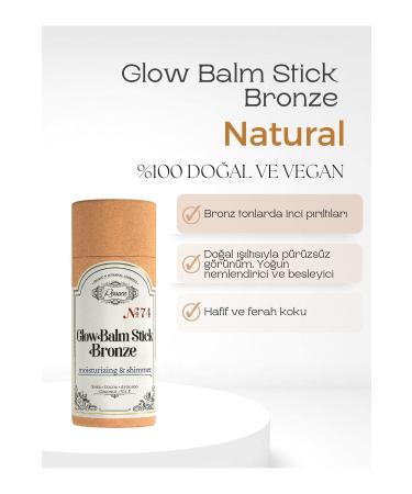 Rosece Luminous Stick Body Oil | Glow Balm Stick Bronze | Luminous Moisturizing Care 75 ml