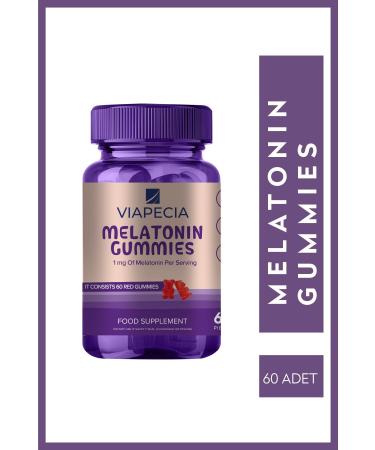 Viapecia Melatonin 1 Mg Gummies 60 Pieces