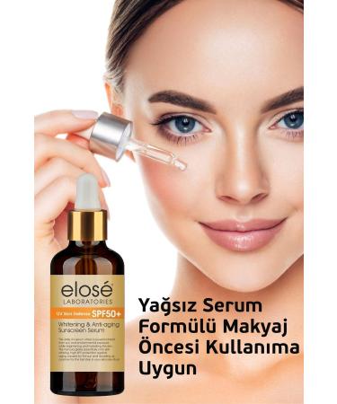 Elose Intensive Anti-Spot +50 Spf Sun Protection Serum with Hyaluronic Acid and Collagen 50ml - Buy Online on GoSupps.com