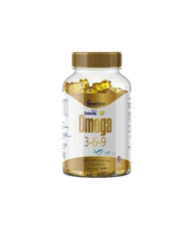 Green Store Umbrella Plus Omega 3-6-9 Norwegian Fish Oil 1300 Mg 200 Capsules