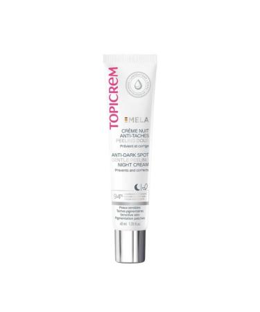 Topicrem Mela Night Cream for Spotted Skin 40 ml