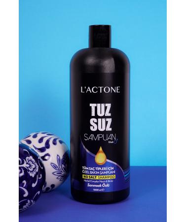 L'ACTONE Salt-Free Shampoo Women & Men & Children 3-Piece Set 1000 ml / No Salt Shampoo - Buy Online on GoSupps.com