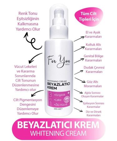 For You Gold 2-Piece Anti-Spot Set Tone Equalizer Whitening Cream and High Protection Sunscreen - Buy Online on GoSupps.com