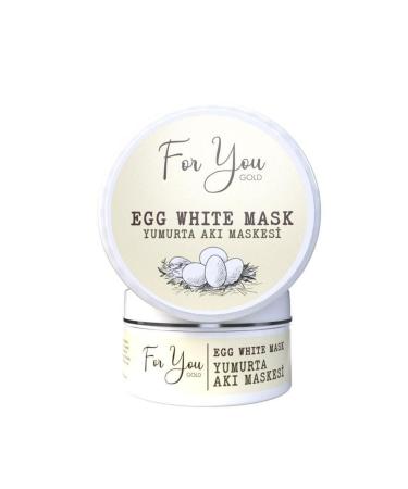 For You Gold Egg White Pore Tightening and Blackhead Removal Helping Egg Mask 100 ml - Buy Online on GoSupps.com