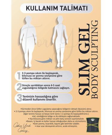 For You Gold Slim Gel Slimming - Firming - Fat Burning - Anti-Stretch and Cellulite Cream & Pumpkin Fiber Soap - Buy Online on GoSupps.com