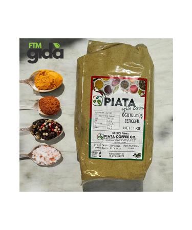 piata Spice Series Ground Ginger - 1 KG Natural and Aromatic