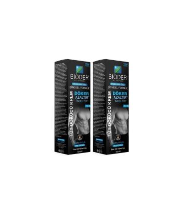 Bioder Men's Hair Removal Cream 100ml 2-Pack P