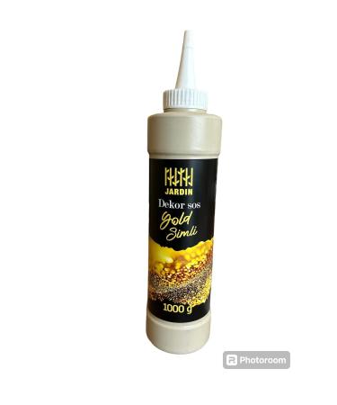 Jardin Gold Glitter Decor Sauce 1000 G