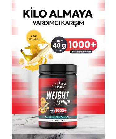 Elisamax Weight Gainer Appetite Stimulating Protein Powder Banana and Cocoa Flavored Weight Gaining Powder (1 PIECE SET)