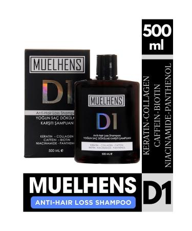 Muelhens D1 Anti Hair Loss Shampoo Intensive Anti Hair Loss Special Care Shampoo 500 Ml - Buy Online on GoSupps.com
