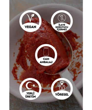 RETURN TO THE AEGEAN Local Homemade Mixed Paste Glass Jar - 1 Kg. (TOMATO AND SWEET PEPPER PASTE MIX) - Buy Online on GoSupps.com