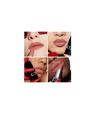 Dior Rouge Dior - 16 Hour Effective Permanence Satin & Matte & Metallic & Velvet Finish Lipstick with Pomegranate Flower Extract - Buy Online on GoSupps.com