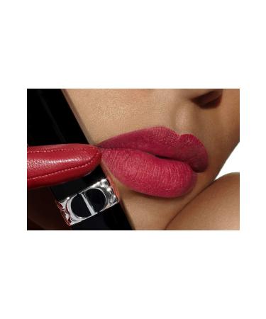 Dior Rouge Dior - 16 Hour Effective Permanence Satin & Matte & Metallic & Velvet Finish Lipstick with Pomegranate Flower Extract - Buy Online on GoSupps.com