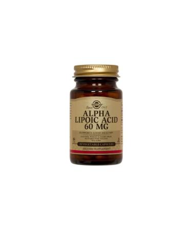 Solgar Alpha - Lipoic Acid 60 Mg 30 Capsules