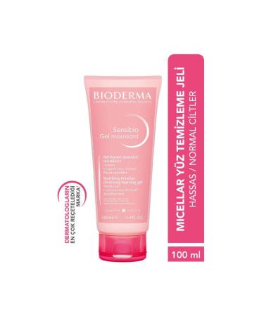 Bioderma Sensibio Foaming Gel Cleansing Gel for Sensitive Skin 100 ml - Buy Online on GoSupps.com
