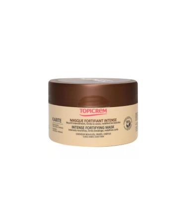 Topicrem Karite Intense Fortifying Mask Hair Mask for Frizzy Dry Brittle and Rough Hair 250ml