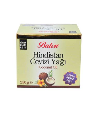 BOUTIQUE MADAME CLZ214 Coconut Oil Cold Press 250 Gr Glass Bottle