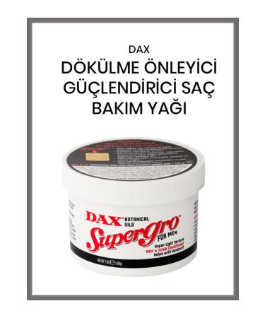 Dax Supergro 198 gr - Anti-Loss and Revitalizing Hair Care Oil for men