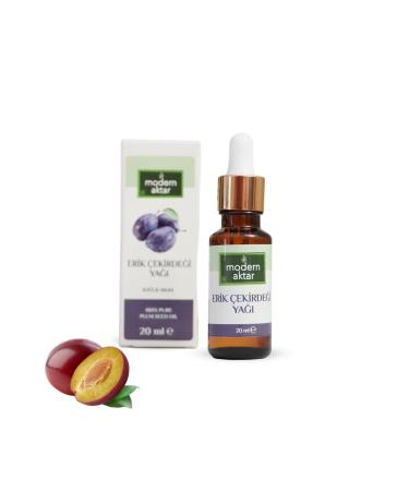 modern herbalist Natural Plum Seed Oil 20ml Cold Pressed