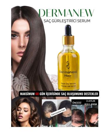 dermanew hair Hair Thickening Serum for Women / 3 Serums 1 Roller Shampoo - Buy Online on GoSupps.com