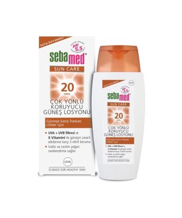 Sebamed Sun Protection Sun Lotion Spf 20 150 ml - Buy Online on GoSupps.com