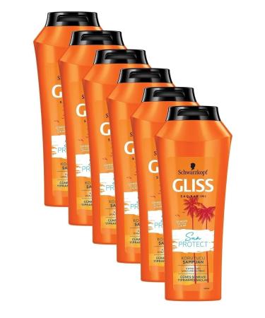 Gliss Sun Protect Sun Protection Shampoo 500 Ml 6 Pieces - Buy Online on GoSupps.com