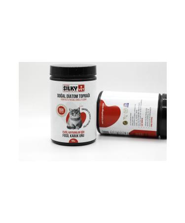 Silky - Natural Diatomaceous Earth Food Supplement for Cats (150gr) - Buy Online on GoSupps.com