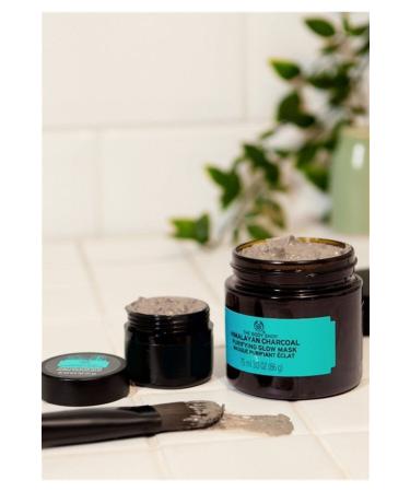 THE BODY SHOP Himalayan Charcoal Detoxifying Glowing Mask 75 ml - Buy Online on GoSupps.com